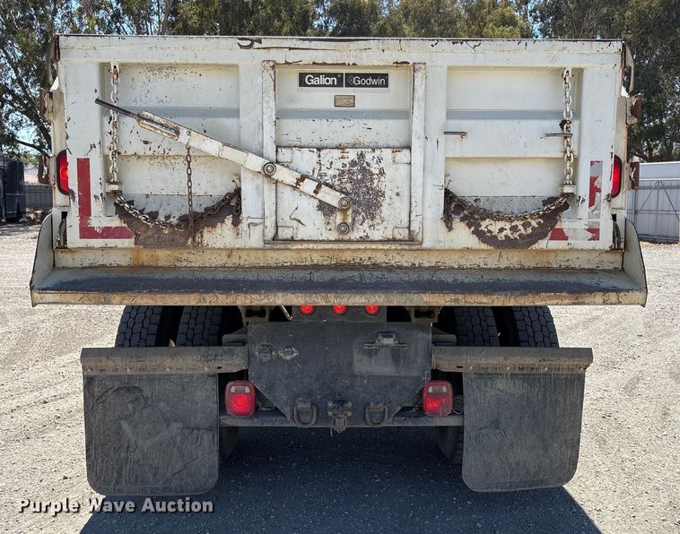 image for item EC8018 2008 Ford F750 Super Duty XL dump truck