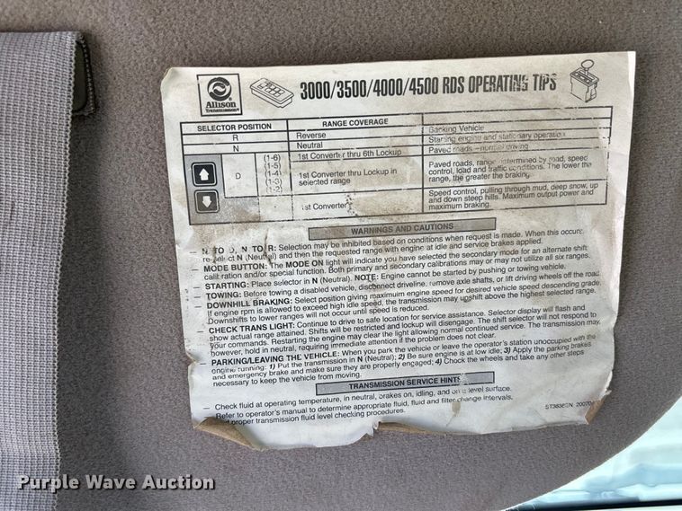 image for item EC8018 2008 Ford F750 Super Duty XL dump truck