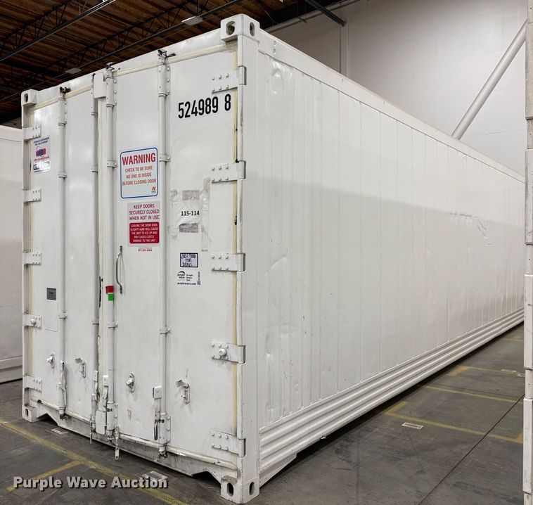 image for item EC8020 CIMC refrigerated shipping container