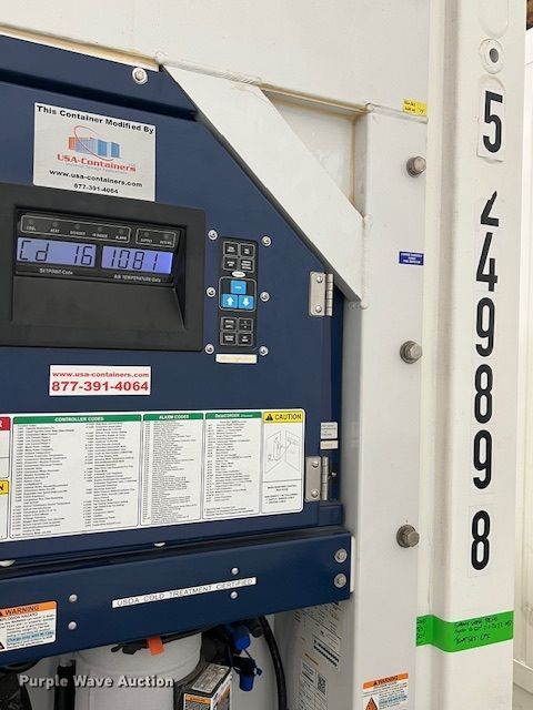 image for item EC8020 CIMC refrigerated shipping container