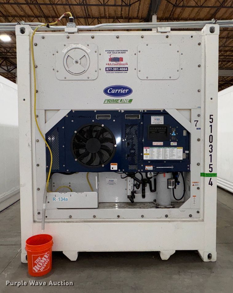 image for item EC8024 2004 CIMC 1AAA-S-014 refrigerated shipping container