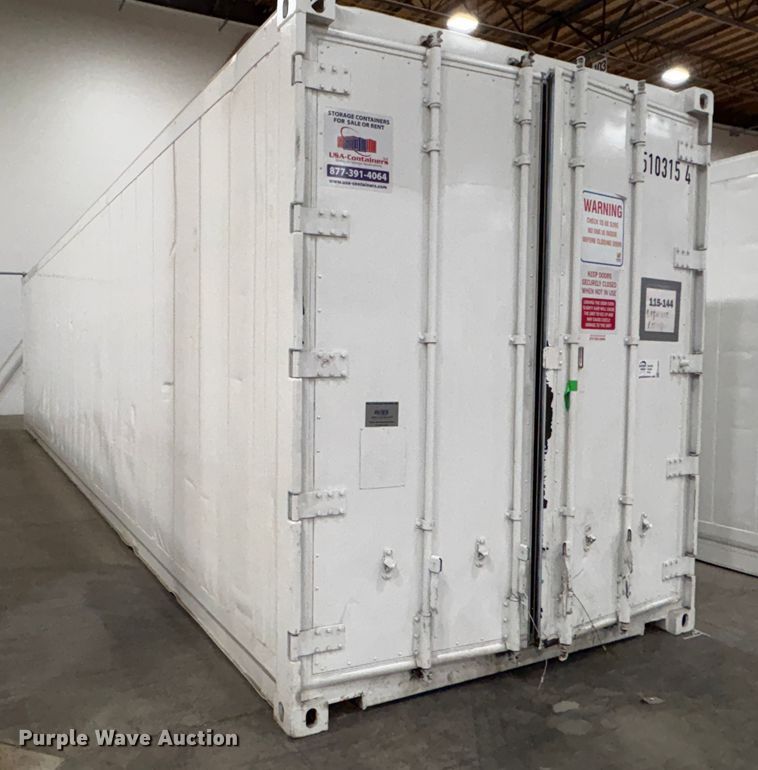 image for item EC8024 2004 CIMC 1AAA-S-014 refrigerated shipping container