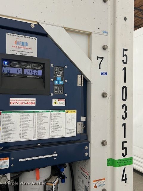 image for item EC8024 2004 CIMC 1AAA-S-014 refrigerated shipping container