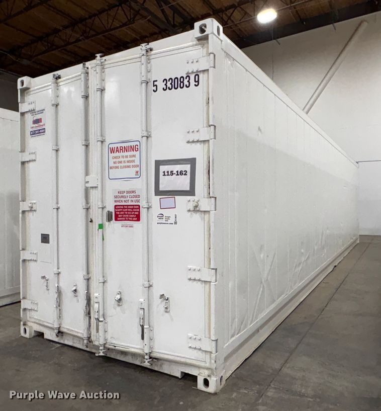 image for item EC8027 USA-Containers refrigerated shipping container
