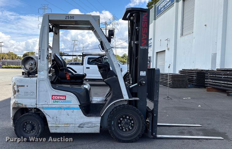 MONTACARGAS 2017 UNICARRIERS PF50
