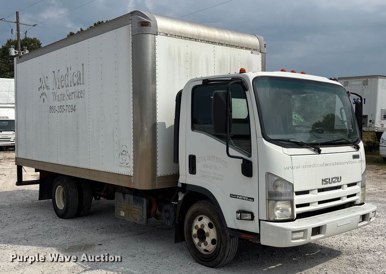 image for item ED2232 2014 Isuzu NPRHD box truck