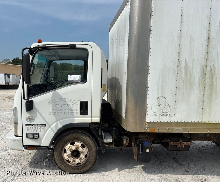 image for item ED2232 2014 Isuzu NPRHD box truck