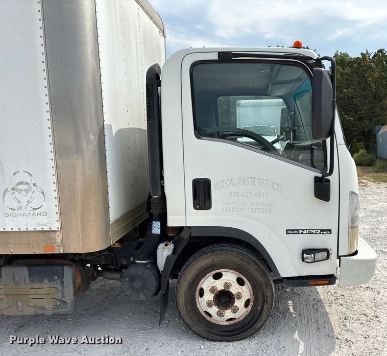 image for item ED2232 2014 Isuzu NPRHD box truck