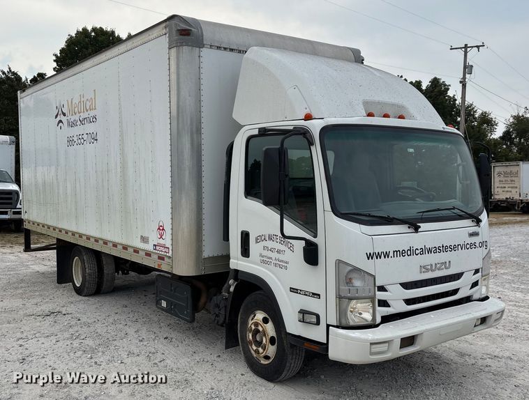 image for item ED2234 2017 Isuzu NPRHD box truck