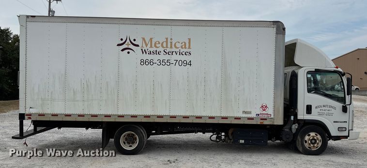 image for item ED2234 2017 Isuzu NPRHD box truck