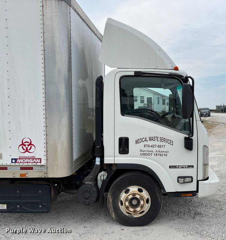 image for item ED2234 2017 Isuzu NPRHD box truck