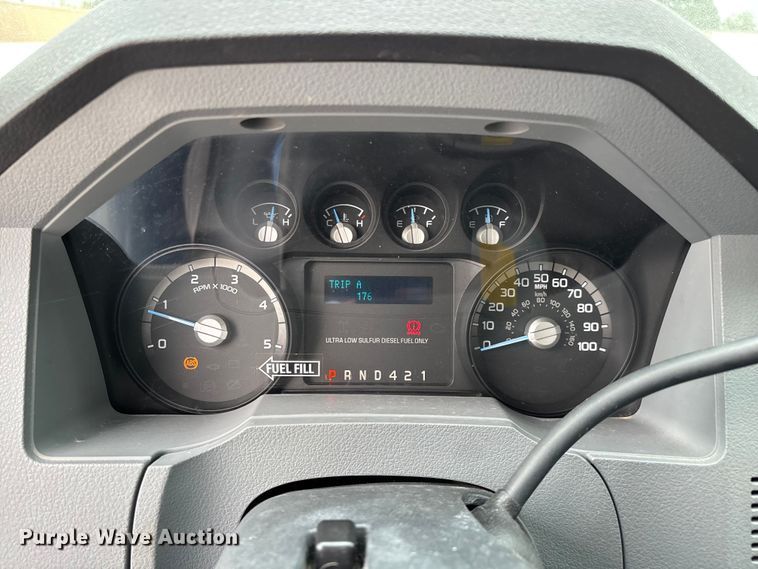 image for item ED2237 2012 Ford F750 box truck