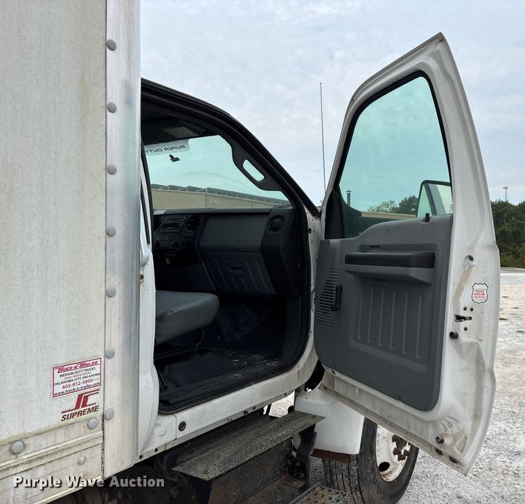 image for item ED2237 2012 Ford F750 box truck