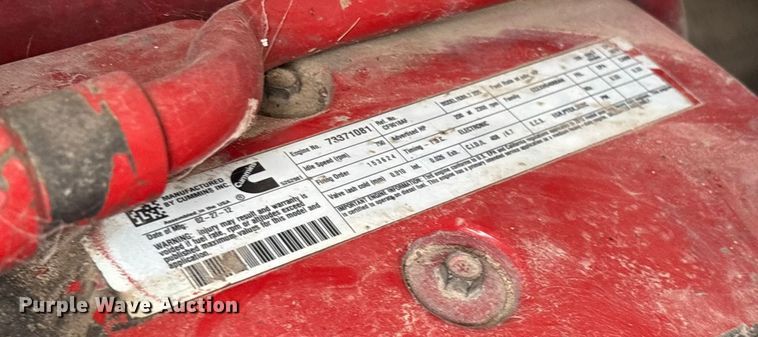 image for item ED2237 2012 Ford F750 box truck