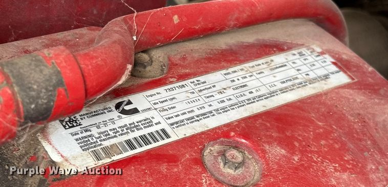 image for item ED2237 2012 Ford F750 box truck