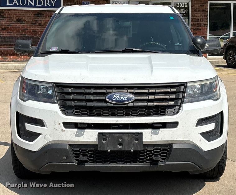 image for item ED2241 2019 Ford Explorer Police Interceptor SUV