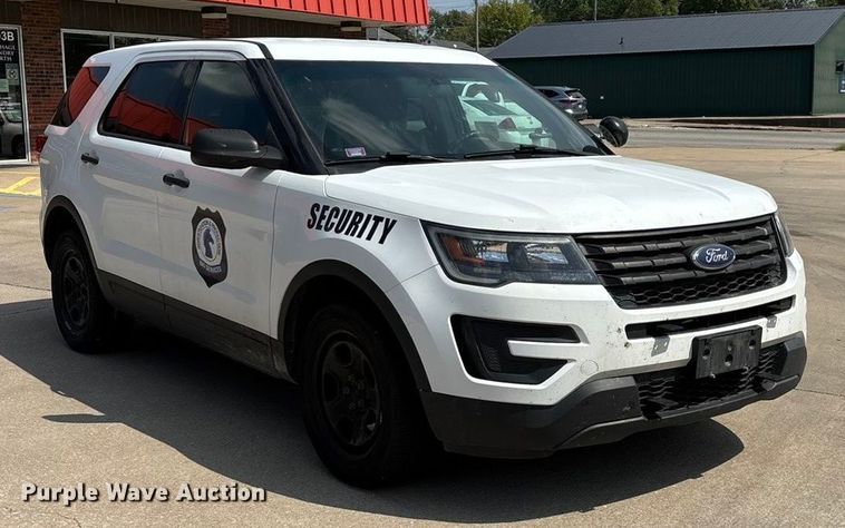 image for item ED2241 2019 Ford Explorer Police Interceptor SUV