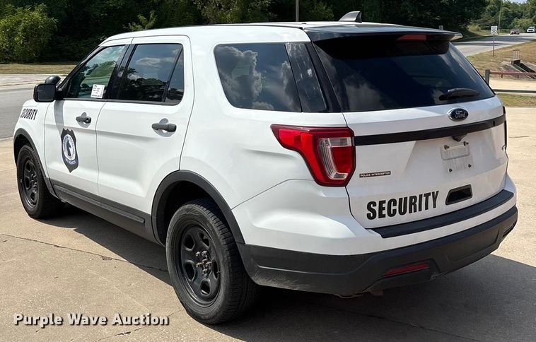 image for item ED2241 2019 Ford Explorer Police Interceptor SUV
