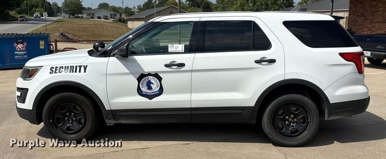image for item ED2241 2019 Ford Explorer Police Interceptor SUV