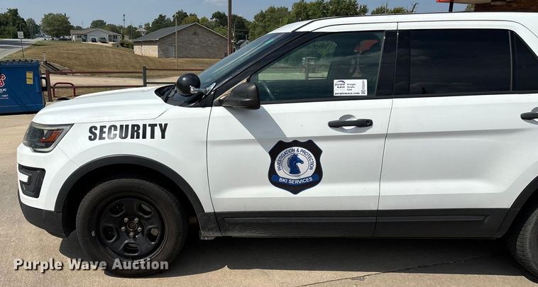 image for item ED2241 2019 Ford Explorer Police Interceptor SUV
