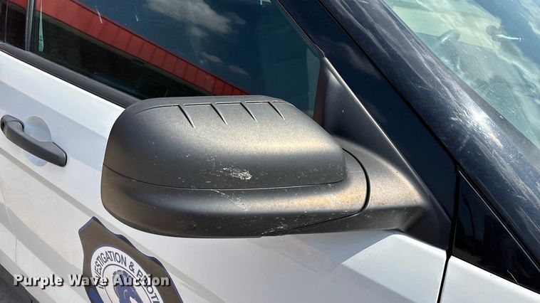 image for item ED2241 2019 Ford Explorer Police Interceptor SUV