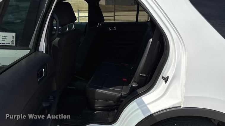 image for item ED2241 2019 Ford Explorer Police Interceptor SUV