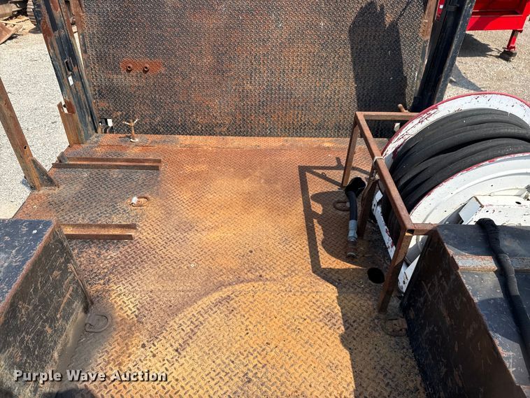 image for item ED5911 2008 Hino 268 flatbed truck