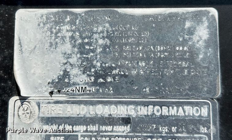 image for item EF2119 2022 Trail maxx equipment trailer