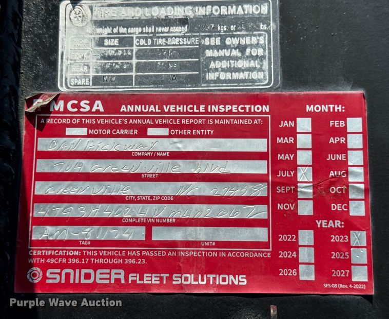 image for item EF2119 2022 Trail maxx equipment trailer