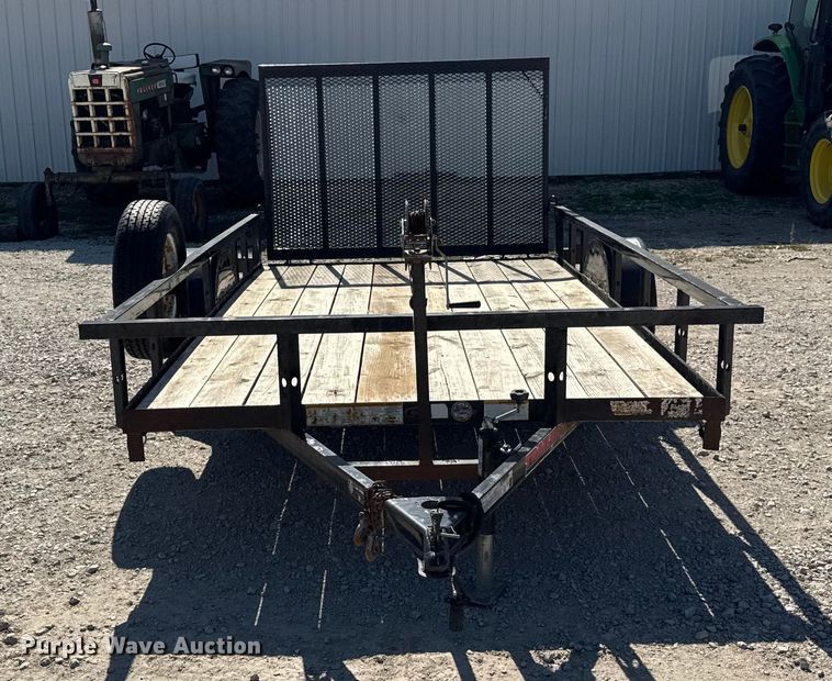 image for item EF2185 2019 Trailerman trailers Inc utility trailer
