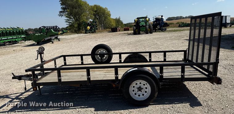 image for item EF2185 2019 Trailerman trailers Inc utility trailer