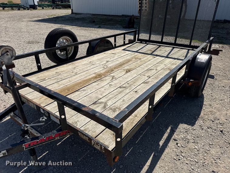 image for item EF2185 2019 Trailerman trailers Inc utility trailer
