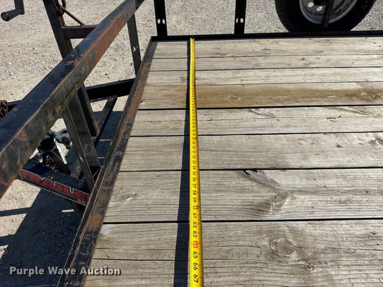 image for item EF2185 2019 Trailerman trailers Inc utility trailer