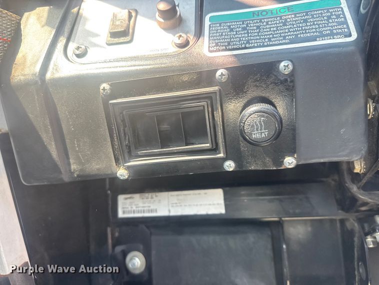 image for item EG6088 2012 Jacobson Haulster 84071 utility vehicle