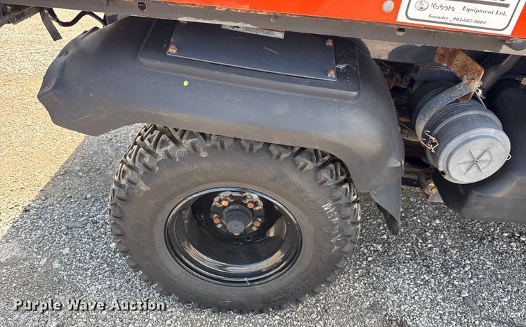 image for item EG6138 2012 Kubota RTV1100 utility vehicle