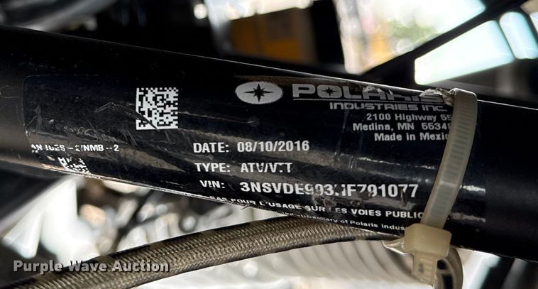 image for item EG6156 2017 Polaris Razor XP 1000 utility vehicle