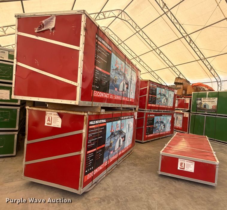 image for item EG8233 Hills Industrial double truss arch storage shelter