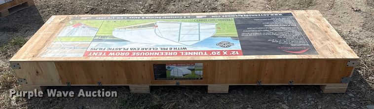 image for item EG8236 Covermore GH122007 tunnel greenhouse grow tent
