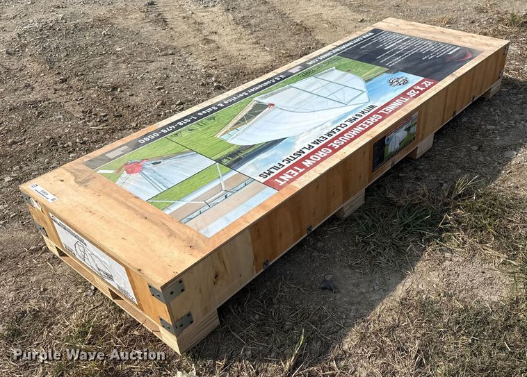 image for item EG8236 Covermore GH122007 tunnel greenhouse grow tent