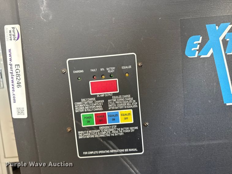 image for item EG8246 Extreme Power HBT18-75033 forklift charger