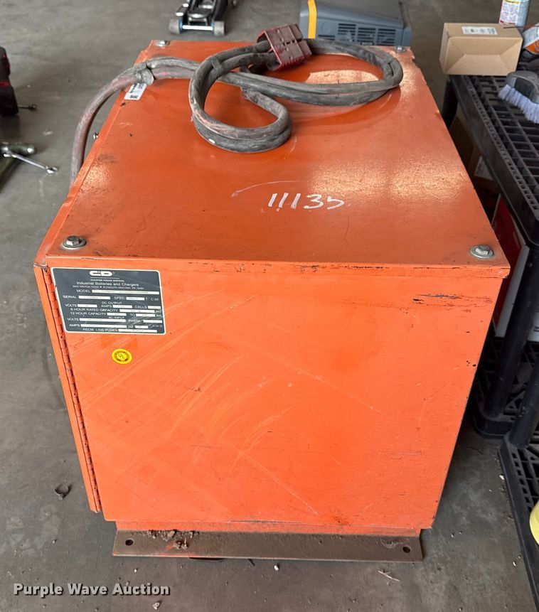 image for item EG8247 C&D Charter Power Systems FR12HK850E forklift charger 