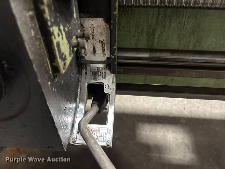 image for item EH7506 1979 Daewoo Heavy Industries LTD A20  lathe