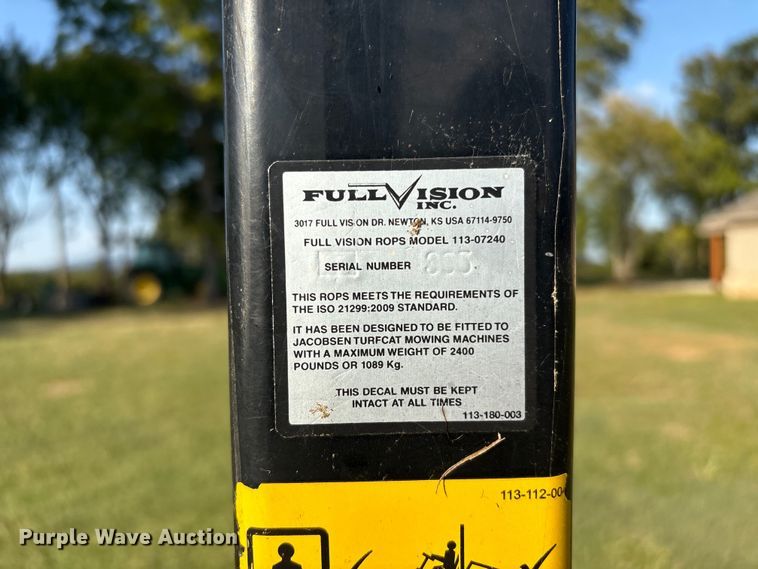 image for item EH7523 Jacobsen Turfcat lawn mower