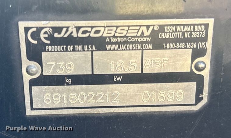 image for item EH7523 Jacobsen Turfcat lawn mower