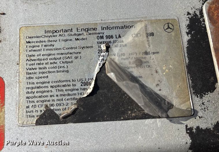 image for item EH7524 2007 Freightliner Business Class M2 refrigerated truck