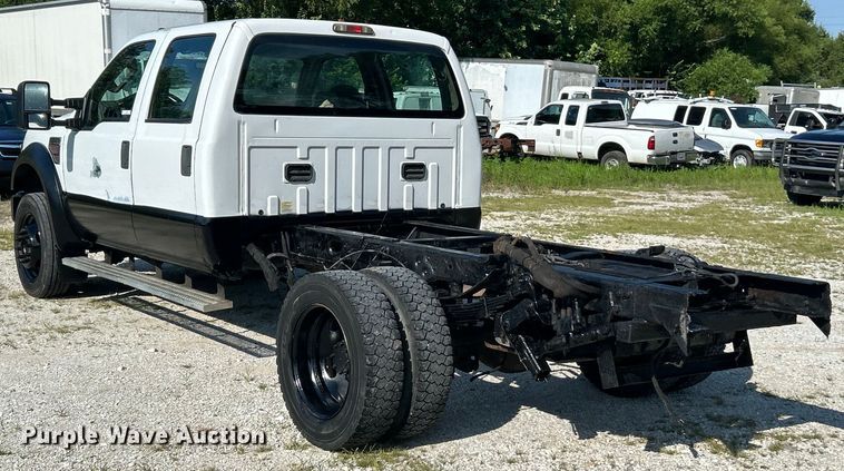image for item EK8413 2009 Ford F550 Crew Cab truck cab and chassis