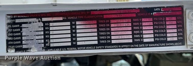 image for item EM2354 1999 International 5000 water truck