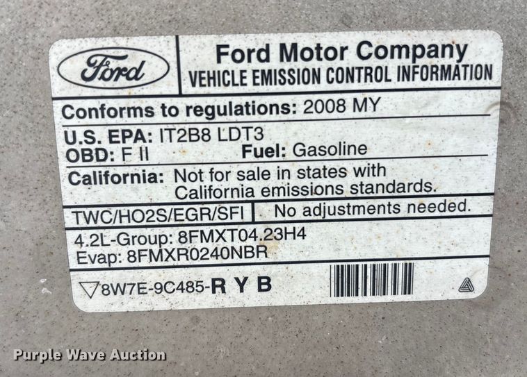 image for item EM6068 2008 Ford F150 pickup truck