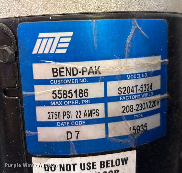 image for item EM6085 2021 Bendpak HDS-27X four post automotive lift