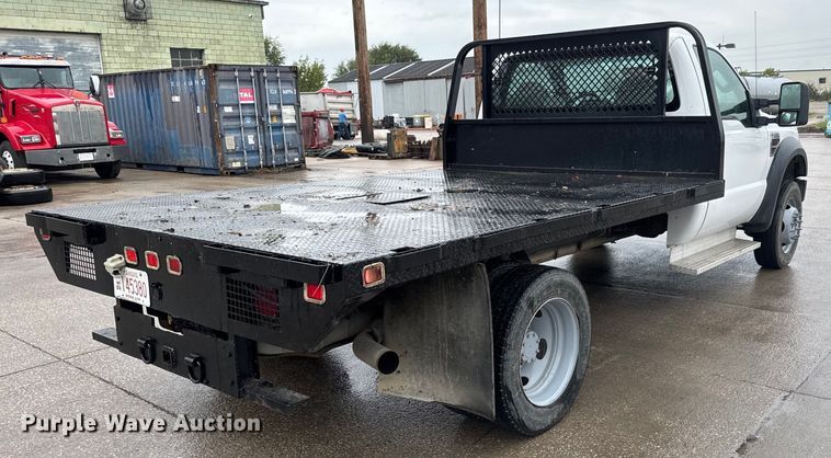 image for item EM8166 2008 Ford F450 Super Duty XL flatbed truck
